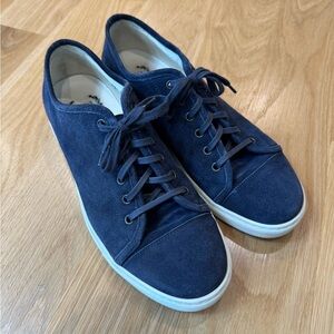 Del Toro Italian Navy suede Sneakers in size 12 men’s